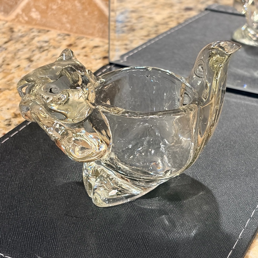 Vintage Avon Squirrel Votive Candle Holder